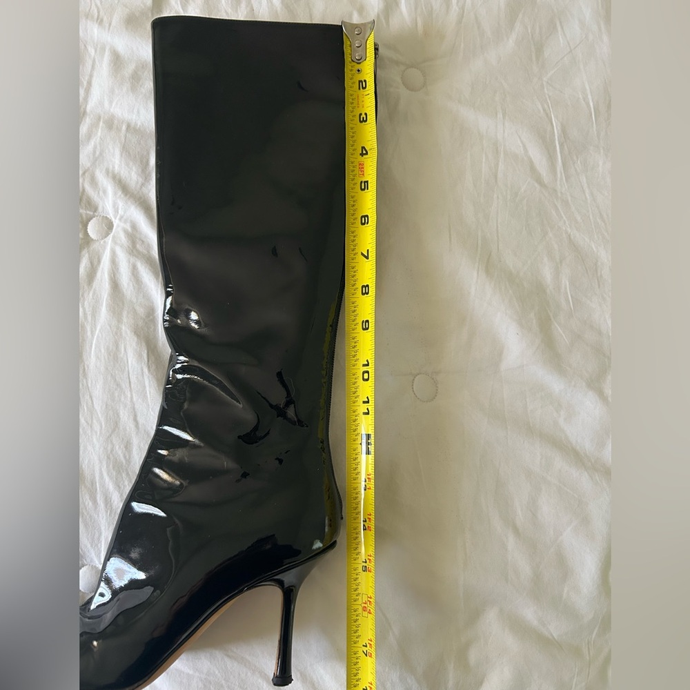 Jimmy Choo black patent leather boots - Picture 6 of 10